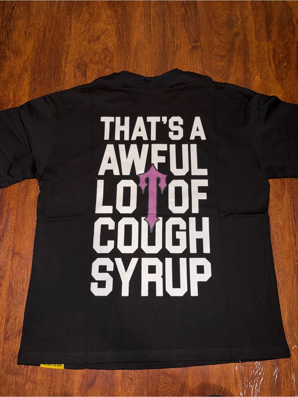 Awful Lot Of Cough Syrup and Trapstar shirt. - Picture 3 of 3